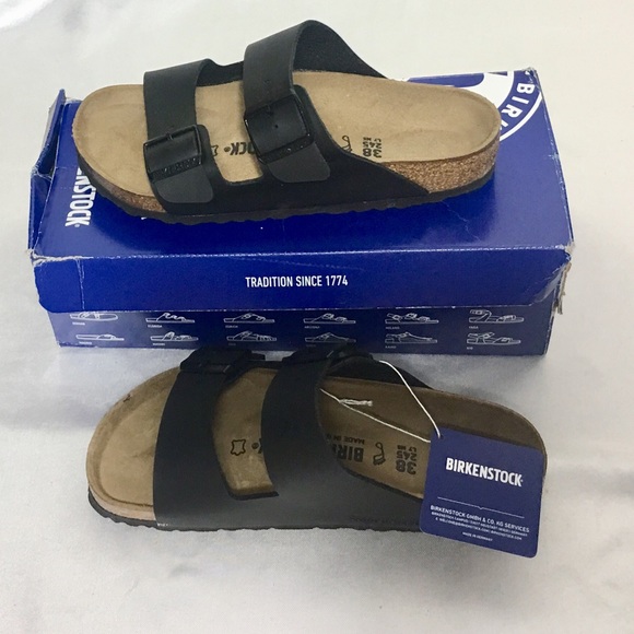 Birkenstock Shoes - NEW Birkenstock Arizona black sandals womens 7;8;9